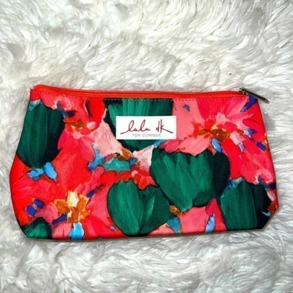 Floral Cosmetic Bag